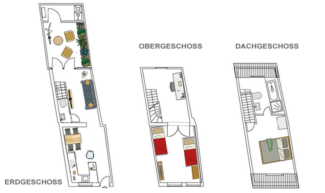 Altstadthaus "Schlaegertwiete Nr.3" Luneburg Ngoại thất bức ảnh